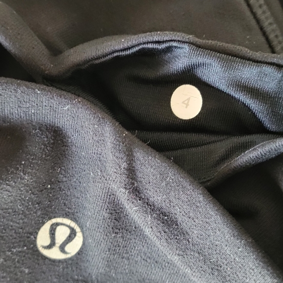 Lululemon Athletica Wunder Under Leggings Yoga Pants Black 4 Small - Picture 7 of 7